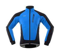 Lixada Chaqueta de Ciclismo para Hombre, Ciclismo Chaqueta Cortavientos, Hombres Invierno Softshell Cálida y Impermeable, Chaqueta de Ciclismo, Montaña, Otoño e Invierno