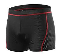 Lixada Cycling Shorts Pantalones Cortos de Silicona Ropa Interior Transpirable para Ciclismo con 5D Gel Acolchado MTB Unisexo