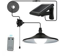 Lixada Energía Solar Colgante de Luz E27 Lámpara de Luces IP65 Resistencia al Agua para Jardín Patio Patio Balcón Paisaje (tipo 1)