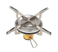 Lixada Hornillo de gas portátil para camping, hornillo de gas pequeño de 3500 W, mochila plegable con bolsa de almacenamiento, para camping, senderismo, barbacoa, picnic