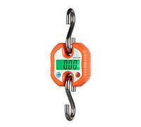 Lixada Mini Báscula de Grúa Electrónica Portátil Báscula Digital para Colgar Equipaje Báscula de Pescado con Seguimiento Cero y Función de Tara Escala de Doble Rango de 150 kg Báscula Colgante Digital