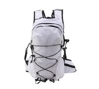 Lixada Mochila de hidratación Transpirable de 20L con múltiples Bolsillos y Banda Reflectante Negra Mochila Deportiva para Exteriores (Blanco)