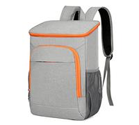 Lixada - Mochila enfriadora aislada con dos niveles, bolsa de almuerzo impermeable para camping, senderismo, picnic, playa