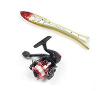 Lixada Pocket Collapsible Fishing Rod Reel Combo Mini Pen Fishing Pole Kit Telescopic Fishing Rod Reel Combo Kit