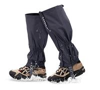Lixada Polainas de Senderismo Impermeables al Aire Libre, Polainas para Bicicleta de montaña, Escalada Senderismo, Actividades al Aire Libre protección contra la Nieve Lluvia Barro Viento
