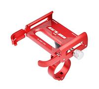Lixada Soporte Movil Bicicleta 360° Grados Soporte de Teléfono de Aleación de Aluminio de Bicicleta Giratorio /Soporte de Manillar Antideslizante para Desde 60 mm a 100 mm (2,4-3,9Pulgadas)