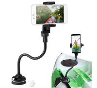 Lixada Soporte para Teléfono Kayak Soporte Universal para Barco Canoa Soporte para Montaje en Cámara con Brazo Largo Flexible