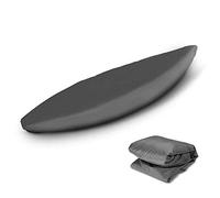 Lixada Universal Kayak cubierta, impermeable y resistente a los rayos UV, Protección contra el polvo para kayak, canoa, gris, 4.0m