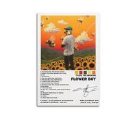 LIXIAOOIR Tyler The Creator Flower Boy - Álbum de figuras musicales decorativas para pared, lienzo decorativo para pared, 20 x 30 cm, estilo sin marco, 7