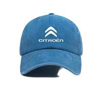 LIXIASM Gorra Béisbol Coche Logo para Citroen Ami-2020, Algodón Ajustable Trasera, Gorra de Coche de Carreras Regalo Fans Automóvil,B-One Size
