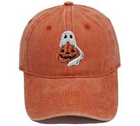 LIXIASM Halloween Gorra Béisbol para Dacia Spring 2022-, Algodón Ajustable Trasera, Gorra de Coche de Carreras, I-One Size