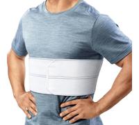 Lixinsunbu Soporte de Costilla Rota, Faja Abdominal Agrietada, Cinturón de Espalda, Vendaje de Compresión Torácica, Soporte para Costocondritis para Costillas Magulladas, Fracturadas o Dislocadas