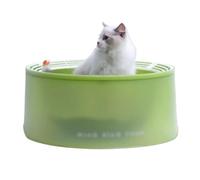 LIXIONGQUANLAL Pet Toilet Caja de Arena for Gatos con Parte Superior Abierta, diseño Duradero antisalpicaduras con Paredes Altas for Gatitos Litter Box(Green)