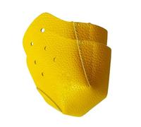LIXSAZSE 1 par de Cuero PU con 4 Agujeros Protectores de Dedos de Patines universales Suministros de Patinaje Accesorios Deportivos, Numero 5