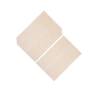 LIXSAZSE 10 láminas de Para madera contrachapada fina para hacer modelos de aviones, manualidades, 200 x 50 x 2 mm