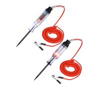 LIXSAZSE 2 unids/set probador de voltaje fácil de leer-multifuncional para autos y prueba faros delanteros amplia aplicación fácil acceso