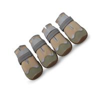 LIXSAZSE 4 Piezas Zapato para Mascotas Reflectante Impermeable Universal Transpirable al Aire Libre Camping Senderismo montañismo Botas Zapatillas, Talla 7