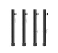 LIXSAZSE 4 unids/Set elevadores de Patas Ajustables, Extensiones de Acero para mesas Plegables, Extensores Patas, Extensiones Plegables, 20cm