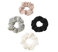LIXSAZSE 4pcs / set Lazos para el cabello y accesorios de moda Todas las ocasiones y Bobble agradable a la piel para una apariencia cómoda