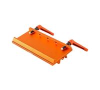 LIXSAZSE Abrazadera adaptadora para telescopios y cámaras. Práctico Orificio para Tornillo M8 para instalación de contrapeso Adicional. Placa de Montaje Ancho a Estrecho para telescopio.