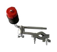 LIXSAZSE Abrazadera de fijación para brazo de platillo. Herrajes ajustables. Fácil instalación. Acero resistente para un rendimiento confiable que permite empezar a tocar de, rojo, 24 x 16 x 5 cm