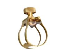 LIXSAZSE Abrazadera de repuesto para saxofón, resistente y duradera. Fabricada en latón con tornillo de ajuste. A diferencia otros materiales, que se deforman fácilmente con el tiempo, esta abrazadera
