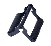 LIXSAZSE Accesorio de mango Landmine duradero para ejercicios de gimnasio, mango de agarre desplegable para un entrenamiento de fuerza mejorado, listo para, Negro, 14 x 13 x 3.5 cm