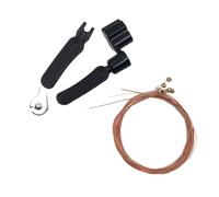 LIXSAZSE Accesorios para instrumentos de cuerda de guitarra, fácil instalar, cuerdas acústicas seguras a mano, herramientas reemplazo multicolor, acordes, tipo 5