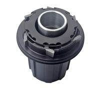 LIXSAZSE Adaptador de Cuerpo de buje Libre para Bicicleta, Ligero, Duradero, Piezas de cojinete de buje, 8-11 s, Resistente al Agua, Anillos dentados de Rueda Libre, cojinete de