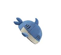 LIXSAZSE Adorable Cama Cueva para Gatos con Forma de tiburón, Suave y cómoda para Gatitos y un Lugar Acogedor para Que los Gatos se relajen. Se Puede Lavar a Mano o a máquina para una Limpieza fácil.