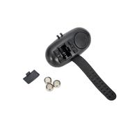 LIXSAZSE Alarma de Varilla de mar, zumbadores de Alerta LED, Rueda de Pesca silenciosa rápida Ajustable, señal de Alarma, Sirena de Pesca electrónica de plástico, Lago de río