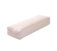 LIXSAZSE Almohada de yoga para meditación, larga, suave y cómoda, ideal para ejercicios de respiración profunda y estiramiento, ideal para mujeres embarazadas.