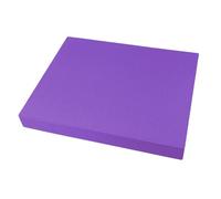 LIXSAZSE Almohadilla de entrenamiento de equilibrio útil para yoga en interiores y actividades al aire libre. Mejora el rendimiento académico y la movilidad articular, Violeta, 40x33x5cm
