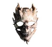 LIXSAZSE Añade un toque de terror al look de cosplay con la Para máscara calavera. La Para máscara es tu elección. Con construcción duradera y ajuste cómodo.