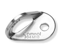 LIXSAZSE Anclajes portátiles para Escalada en Roca, Pernos Colgantes de Acero Inoxidable, Placa de Aparejo, árboles, Cuerdas para Escalar, Accesorios de Camping para Senderismo, M10