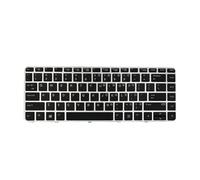 LIXSAZSE Aparato de Entrada de teclados No Point Stick Office Laptop Teclados de Escritura fluida Reemplazo para EliteBook 840G3 US