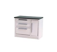 LIXSAZSE Armario en Miniatura para Guardar Cosas, para casa de muñecas, de para Madera, cumpleaños. El minifregadero de Cocina está Hecho de, Estilo D