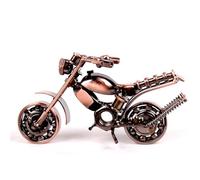 LIXSAZSE Auténtico Arte detallado Gran Motocicleta Realista: Muestra Cualquier colección Diseño de Modelo de vehículos Verdadero Metal