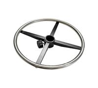 LIXSAZSE Base de Taburete de Bar, Pieza Repuesto, Anillo reposapiés, Compatible con la mayoría los taburetes Bar, lo Que Mejora la Comodidad y Estabilidad en Cualquier Entorno, Placa