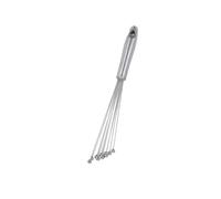 LIXSAZSE Batidor de Huevos de Acero Inoxidable, Juego Manual para Mezclar Huevos con Esfera Redonda, cómodo batidor Acero Inoxidable, Esfera Redonda Antideslizante, Estilo F