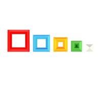 LIXSAZSE Bloques de construcción seguros y duraderos para el desarrollo creativo del cerebro promueven el desarrollo cognitivo y la creatividad a través, 60 piezas