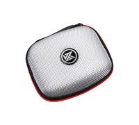 LIXSAZSE Bolsa de Almacenamiento para Auriculares Compatible con Bluetooth KZ, Caja para Auriculares, Funda organizadora Protectora para el hogar, Accesorios con Cremallera, Plata