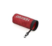 LIXSAZSE Bolsa de almacenamiento Universal de gran capacidad para baquetas, organizador de baquetas en forma de columna reutilizable, accesorios para baquetas, Rojo