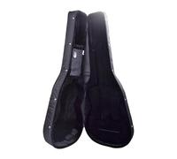 LIXSAZSE Bolsa de guitarra portátil y resistente al agua, ideal para actores y músicos que asisten a eventos, ya sea en tránsito o guardada. Interior, Negro, 39 pulgadas