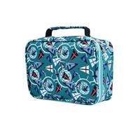 LIXSAZSE Bolsa de lápices con Cremallera, Informal, con asa de elevación 3 Capas, Antideslizante, Lavable, con múltiples Bolsillos, 72 Agujeros, Organizador papelería, Estuche, Verde