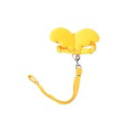 LIXSAZSE Bonito arnés de Conejo con ala de Ángel, Correa para Gatitos y Mascotas, Cuerda tracción Entrenamiento, Accesorios para hámster, Ropa Plomo, Pollo y para gallina, Rojo, S