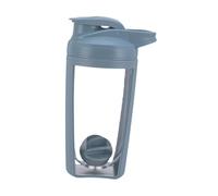 LIXSAZSE Botella mezcladora a prueba de fugas de 650 ml con bola mezcladora para ciclismo, yoga, gimnasio, fitness al aire libre, vasos mezcladores para proteínas. Botella proteínas a prueba