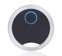 LIXSAZSE Buscador de Llaves inalámbricas Monedero Compatible con Bluetooth Alarma Anti-perdida de Doble vía Rastreador Control Remoto Mini localizador, Negro