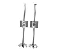 LIXSAZSE Caja de Pesca compacta con Patas telescópicas y Altura mínima Que simplifica su en Cualquier Lugar. Pata de elevación para Caja de Pesca. Soporte para Tanque de, Gris, 20 centímetros