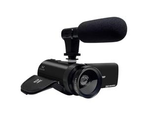 LIXSAZSE Capture Cada Detalle Videocámara de 1600 píxeles Experimente imágenes nítidas Nunca Antes Videocámara ABS Vlog Fácil